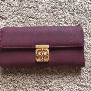 Wallet/clutch Maroon